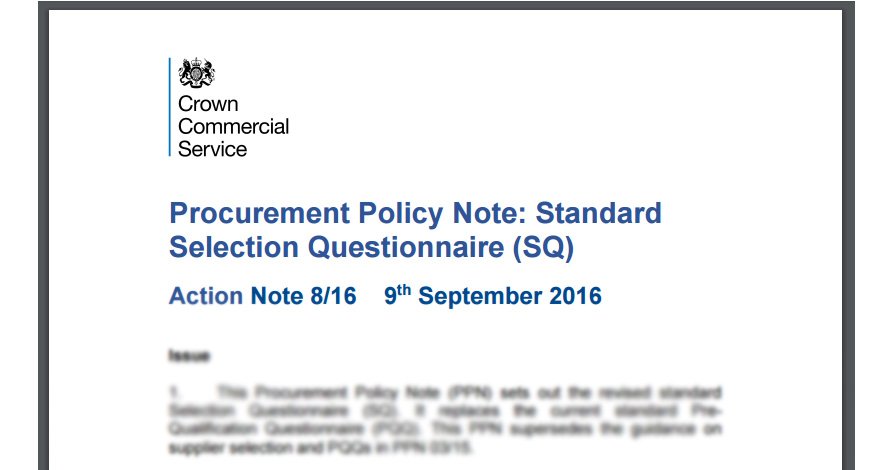 Procurement Policy SQ