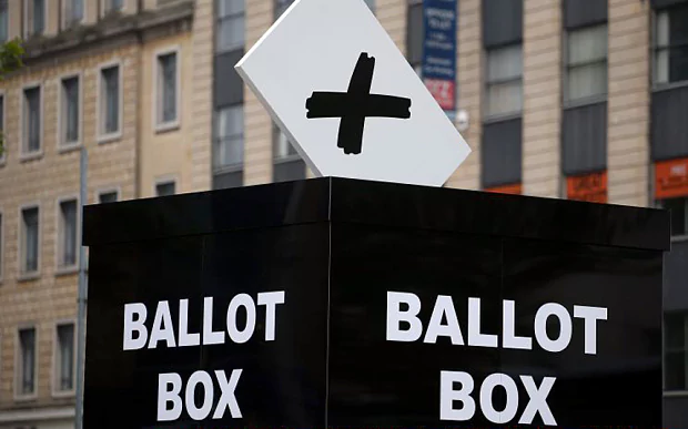 General Election Ballot Box