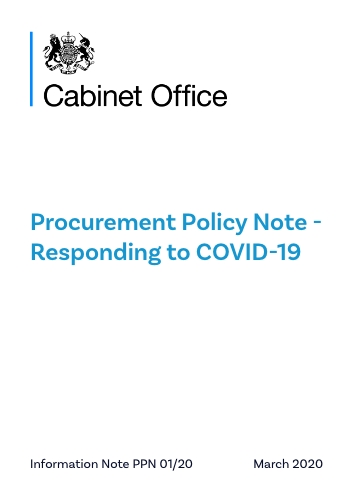 COVID-19 Procurement Policy Note